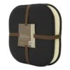 2-Pack Black Memory Foam Chair Pads -Family Home Furn Store 2 pack black memory foam chair pads