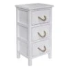 3-Drawer Distressed White Cabinet -Family Home Furn Store 3 drawer distressed white cabinet