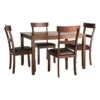 Anderson 5-Piece Dining Set, Walnut -Family Home Furn Store anderson 5 piece dining set walnut