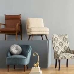 Aubrey Taupe Accent Chair -Family Home Furn Store aubrey taupe accent chair 4