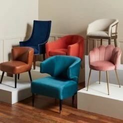 Aura Green Velvet Wrap Around Armchair With Brass Capped Legs 10 Aura Green Velvet Wrap Around Armchair With Brass Capped Legs -Family Home Furn Store aura green velvet wrap around armchair with brass capped legs 3