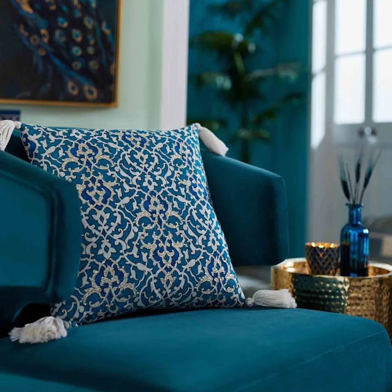 Aura Green Velvet Wrap Around Armchair With Brass Capped Legs 7 Aura Green Velvet Wrap Around Armchair With Brass Capped Legs - Image 5