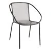 Black Mesh Outdoor Bistro Chair -Family Home Furn Store black mesh outdoor bistro chair