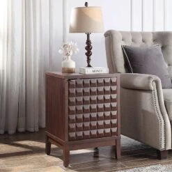 Blaine 1-Door Cabinet -Family Home Furn Store blaine 1 door cabinet 4