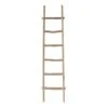 Blanket Ladder, Brown -Family Home Furn Store blanket ladder brown