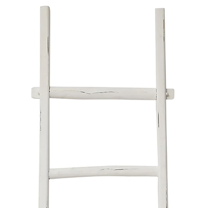 Blanket Ladder, White 4 Blanket Ladder, White - Image 2