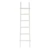 Blanket Ladder, White -Family Home Furn Store blanket ladder white