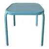 Blue Square Outdoor End Table, 16" 2 Blue Square Outdoor End Table, 16" -Family Home Furn Store blue square outdoor end table 16