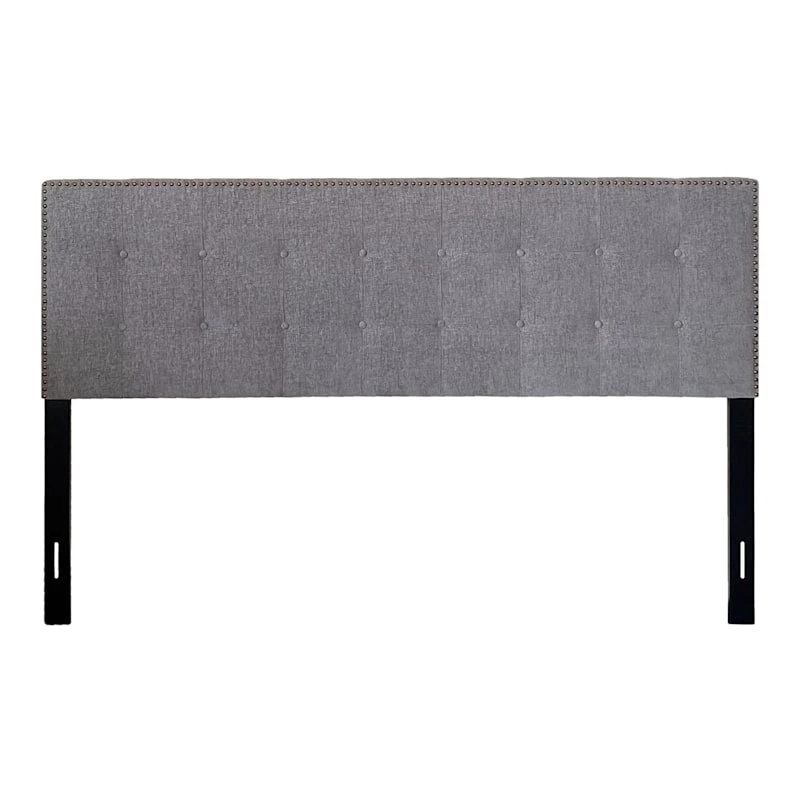 Brian Cement Grey Headboard, King 3 Brian Cement Grey Headboard, King