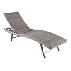 Bridgeport Outdoor Wicker Chaise Lounge Chair