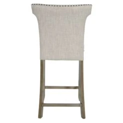 Brittany Upholstered Counter Stool With Nailheads -Family Home Furn Store brittany upholstered counter stool with nailheads 2