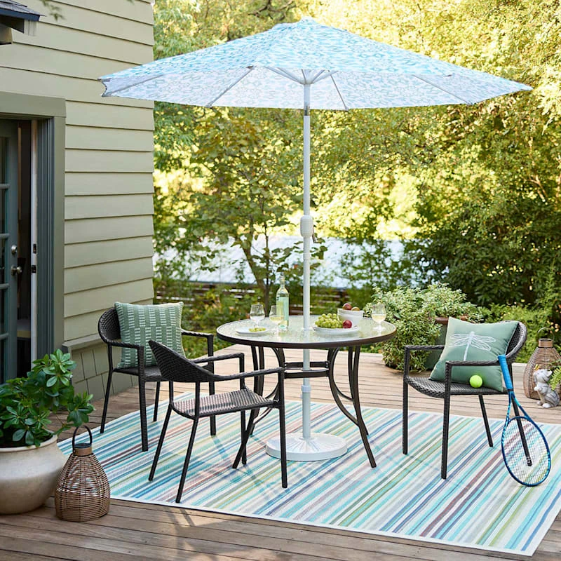 Brown Steel Round Table, 42" 10 Brown Steel Round Table, 42" - Image 8