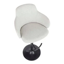 Bryce Adjustable Barstool, Light Grey 15 Bryce Adjustable Barstool, Light Grey -Family Home Furn Store bryce adjustable barstool light grey 5