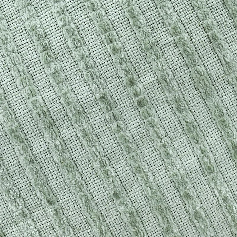 Bubble Dot Striped Pouf, Light Green 4 Bubble Dot Striped Pouf, Light Green - Image 2