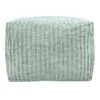Bubble Dot Striped Pouf, Light Green -Family Home Furn Store bubble dot striped pouf light green