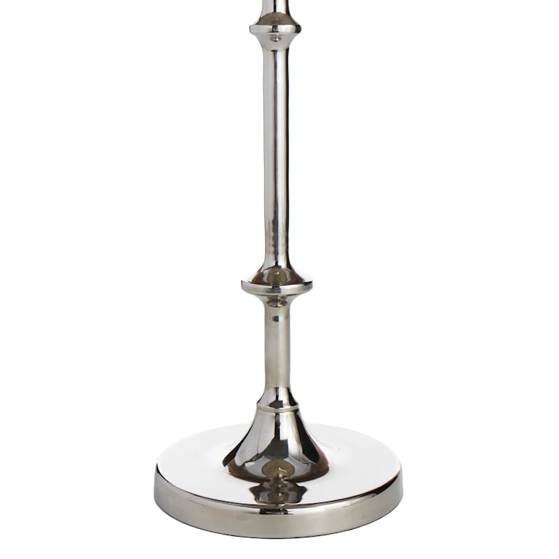 Calvin Silver Metal Accent Table, 22" 4 Calvin Silver Metal Accent Table, 22" - Image 2