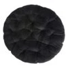 Classic Plush Papasan Cushion, Black 2 Classic Plush Papasan Cushion, Black -Family Home Furn Store classic plush papasan cushion black