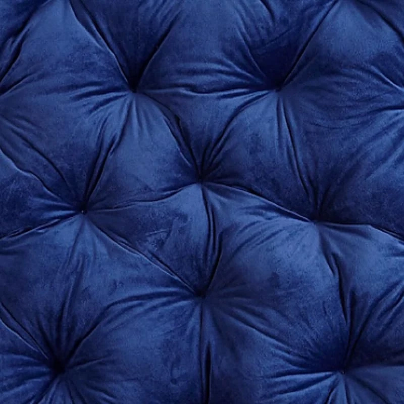 Classic Plush Papasan Cushion, Nautical Blue 4 Classic Plush Papasan Cushion, Nautical Blue - Image 2