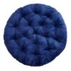 Classic Plush Papasan Cushion, Nautical Blue
