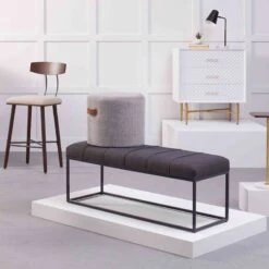 Copper Mountain Statement Bench 11 Copper Mountain Statement Bench -Family Home Furn Store copper mountain statement bench 4