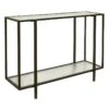 Crosby St Cooper Metal Console Table, Black -Family Home Furn Store crosby st cooper metal console table black