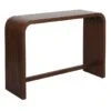 Crosby St Cora Curved Wood Console Table 1 Crosby St Cora Curved Wood Console Table -Family Home Furn Store crosby st cora curved wood console table