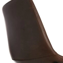 Crosby St Drake Espresso Brown Faux Leather Counter Stool -Family Home Furn Store crosby st drake espresso brown faux leather counter stool 4