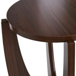 Crosby St Easton Accent Table, Brown -Family Home Furn Store crosby st easton accent table brown 2