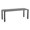 Crosby St Grammercy Black Steel Slat Outdoor Bench 2 Crosby St Grammercy Black Steel Slat Outdoor Bench -Family Home Furn Store crosby st grammercy black steel slat outdoor bench