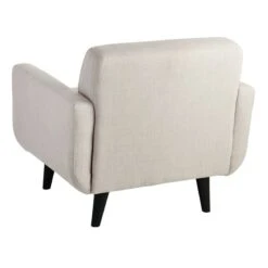 Crosby St Hadley Tufted Back Accent Chair, Taupe -Family Home Furn Store crosby st hadley tufted back accent chair taupe 2