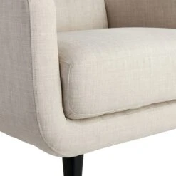 Crosby St Hadley Tufted Back Accent Chair, Taupe -Family Home Furn Store crosby st hadley tufted back accent chair taupe 4