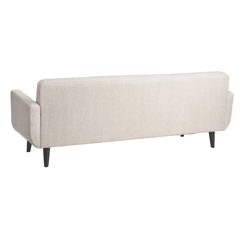 Crosby St Hadley Tufted Back Sofa, Taupe 4 Crosby St Hadley Tufted Back Sofa, Taupe - Image 2