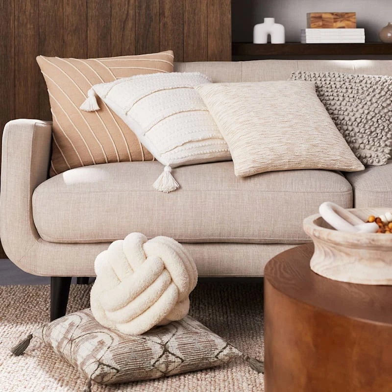 Crosby St Hadley Tufted Back Sofa, Taupe 8 Crosby St Hadley Tufted Back Sofa, Taupe - Image 6