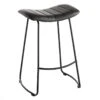 Crosby St Jude Black Backless Barstool, 30" 2 Crosby St Jude Black Backless Barstool, 30" -Family Home Furn Store crosby st jude black backless barstool 30