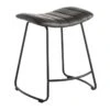 Crosby St Jude Black Backless Counter Stool, 24" -Family Home Furn Store crosby st jude black backless counter stool 24