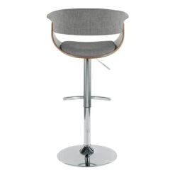 Crosby St Modern Vintage Barstool, Grey -Family Home Furn Store crosby st modern vintage barstool grey 4