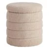 Crosby St Pax Taupe Boucle Storage Ottoman -Family Home Furn Store crosby st pax taupe boucle storage ottoman