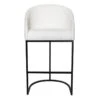 Crosby St Portia Bar Stool, Cream