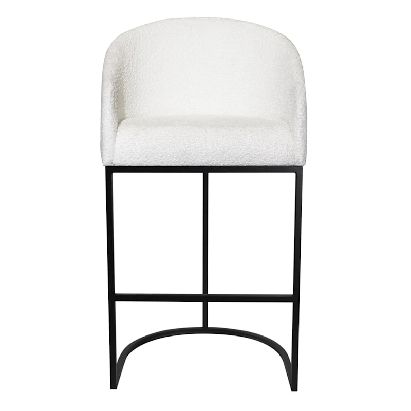 Crosby St Portia Bar Stool, Cream 3 Crosby St Portia Bar Stool, Cream