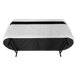 Crosby St Roxie Storage Bench, White -Family Home Furn Store crosby st roxie storage bench white 5