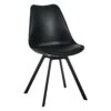 Crosby St Sally Dining Chair, Black -Family Home Furn Store crosby st sally dining chair black