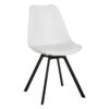 Crosby St Sally Dining Chair, White -Family Home Furn Store crosby st sally dining chair white