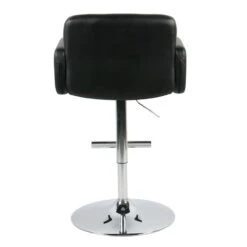 Crosby St Stout Adjustable Faux Leather Barstool, Black 10 Crosby St Stout Adjustable Faux Leather Barstool, Black -Family Home Furn Store crosby st stout adjustable faux leather barstool black 3