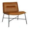 Crosby St Zoey Faux Leather Accent Chair, Camel -Family Home Furn Store crosby st zoey faux leather accent chair camel