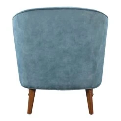 Ella Slate Blue Accent Chair -Family Home Furn Store ella slate blue accent chair 2