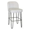 Ellen Light Grey Barstool, 30" 1 Ellen Light Grey Barstool, 30" -Family Home Furn Store ellen light grey barstool 30