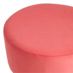 Emmy Ottoman, Pink Velvet -Family Home Furn Store emmy ottoman pink velvet 2