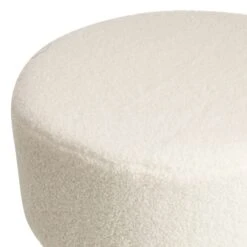 Emmy Ottoman, Sherpa Cream -Family Home Furn Store emmy ottoman sherpa cream 2