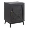 Ezra Dark Brown Cabinet With Gold Handle -Family Home Furn Store ezra dark brown cabinet with gold handle