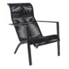 Fairlane Black Outdoor Seating Chair